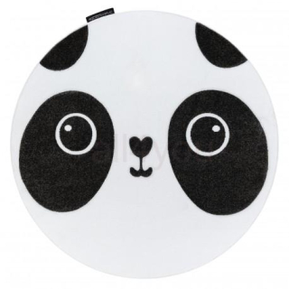 Koberec PETIT PANDA kruh biely